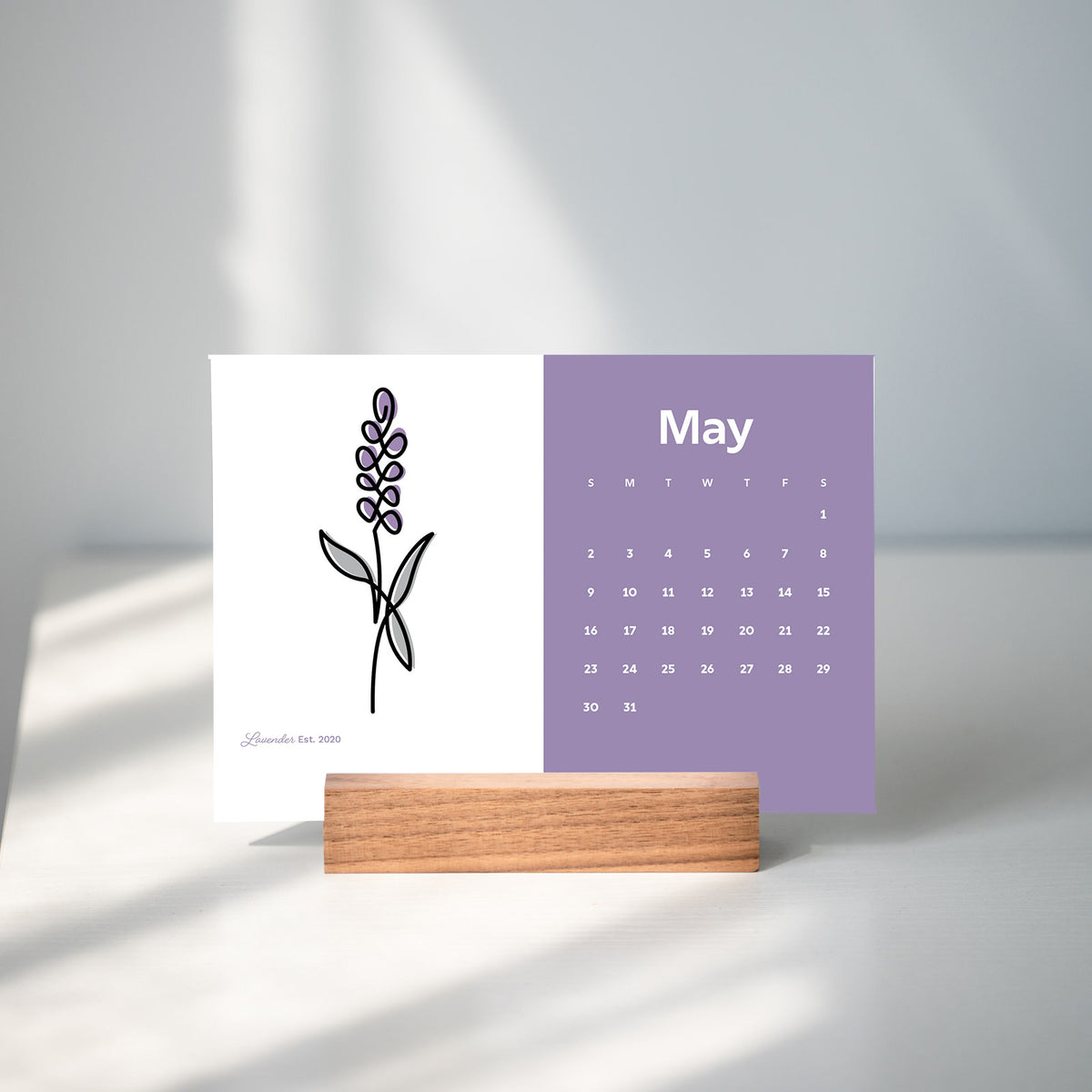 2027 Desk Calendar: Year Five (Pre-Order)