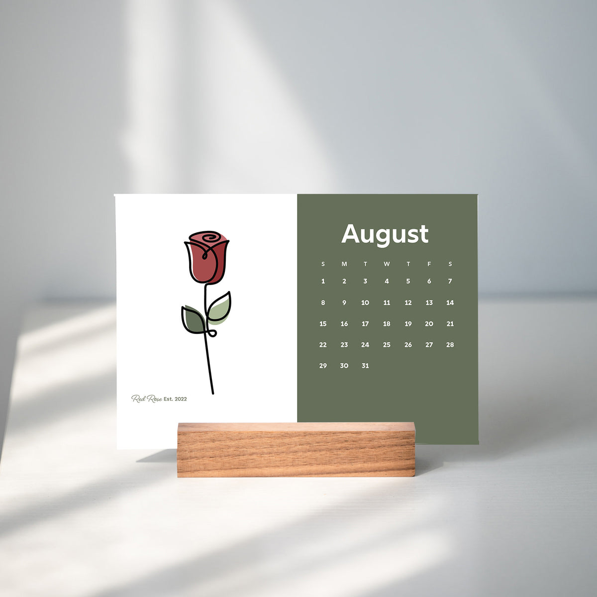 2027 Desk Calendar: Year Five (Pre-Order)
