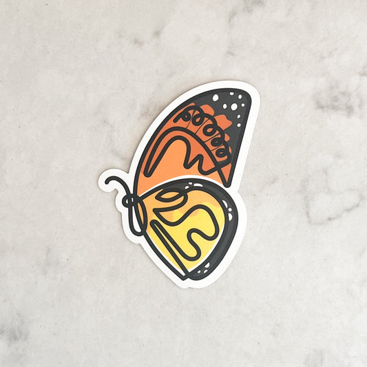 Waterproof Calm Lines Stickers