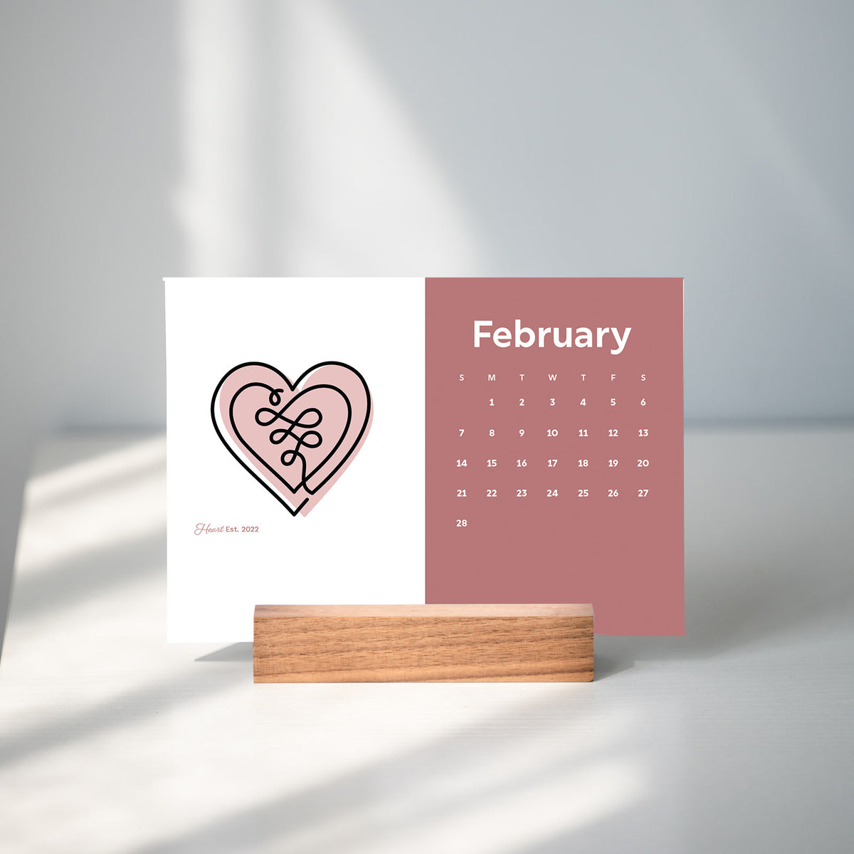 2027 Desk Calendar: Year Five (Pre-Order)