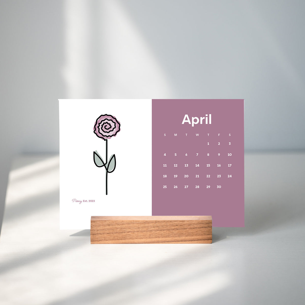 2027 Desk Calendar: Year Five (Pre-Order)