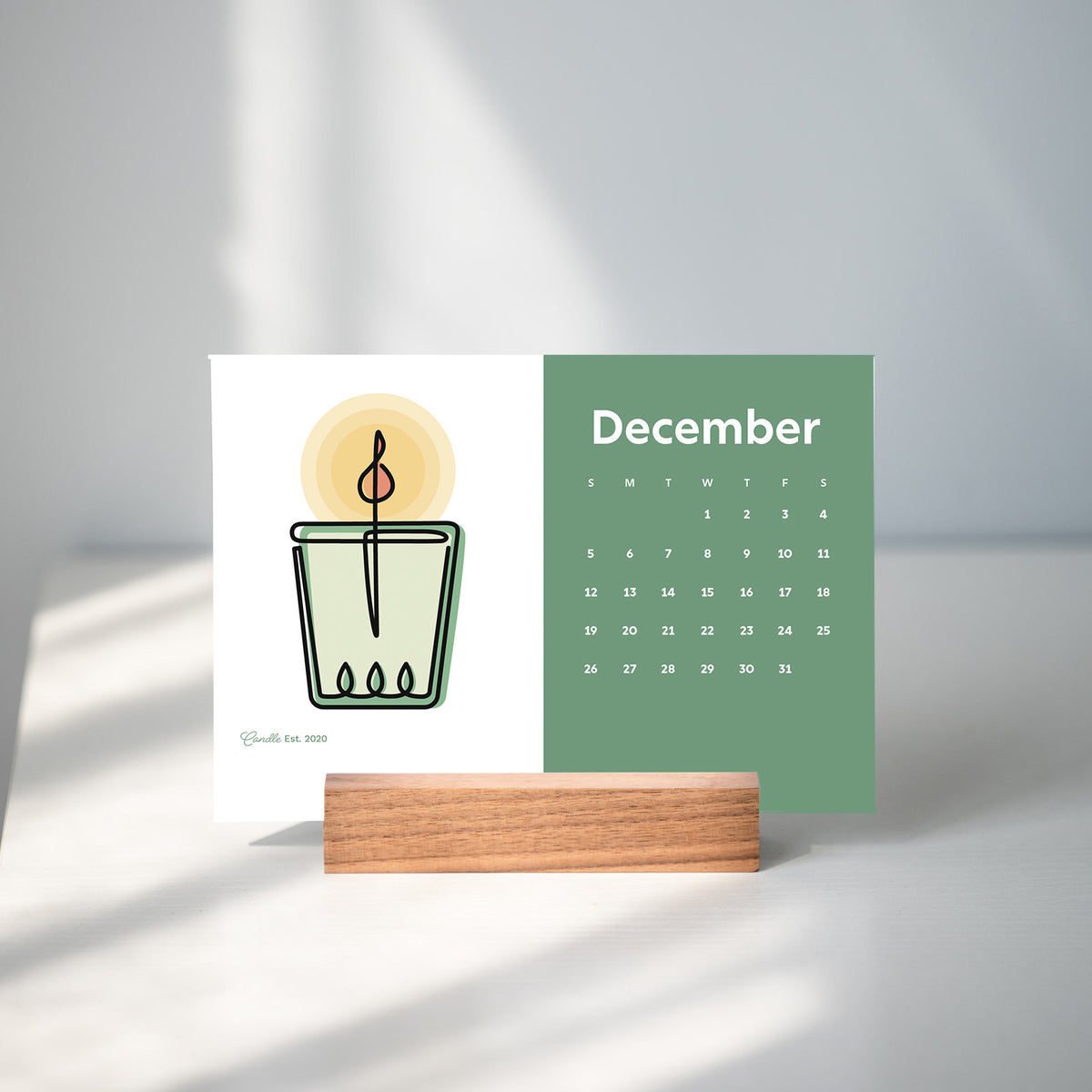 2027 Desk Calendar: Year Five (Pre-Order)