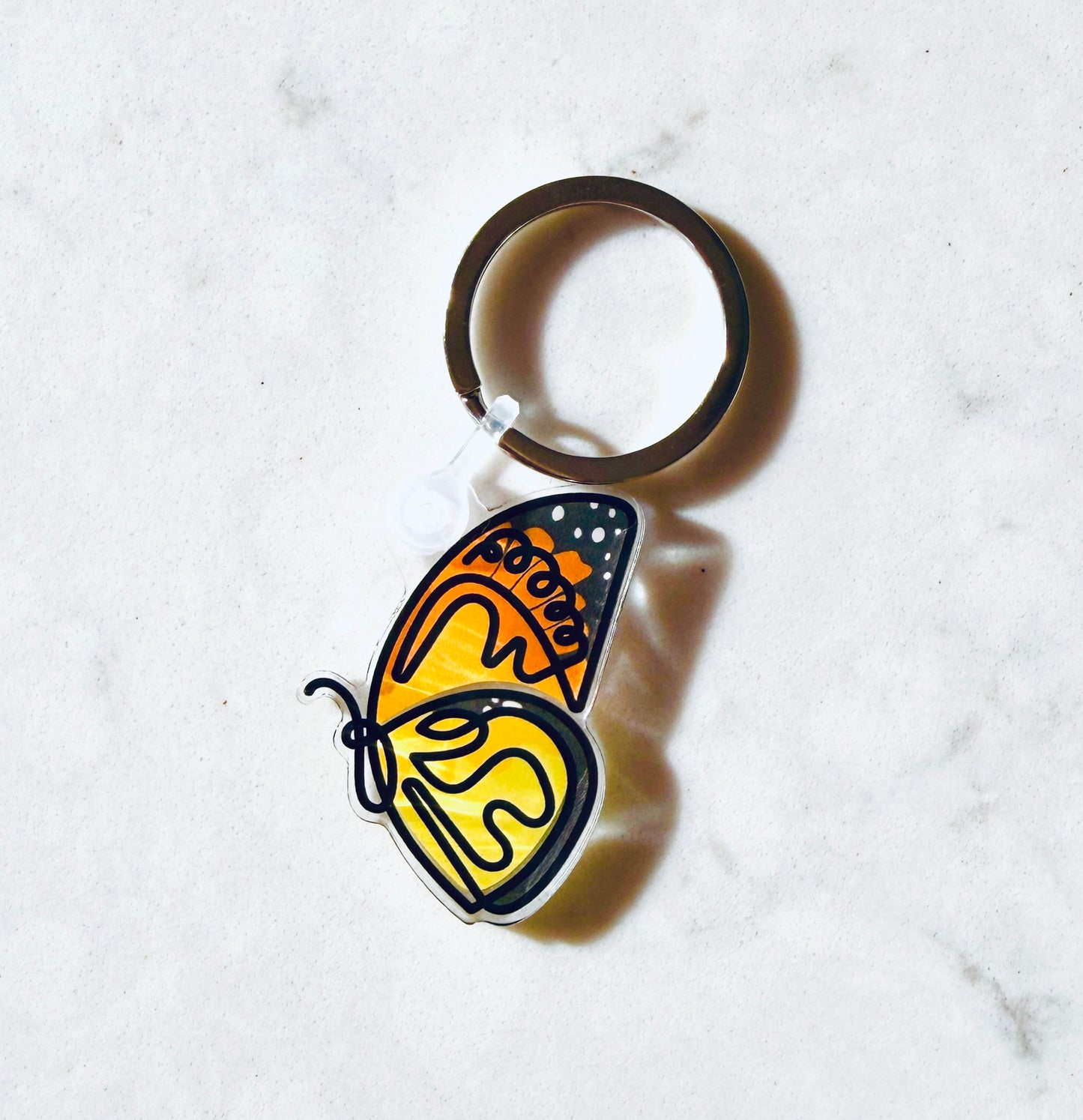 Butterfly Keychain
