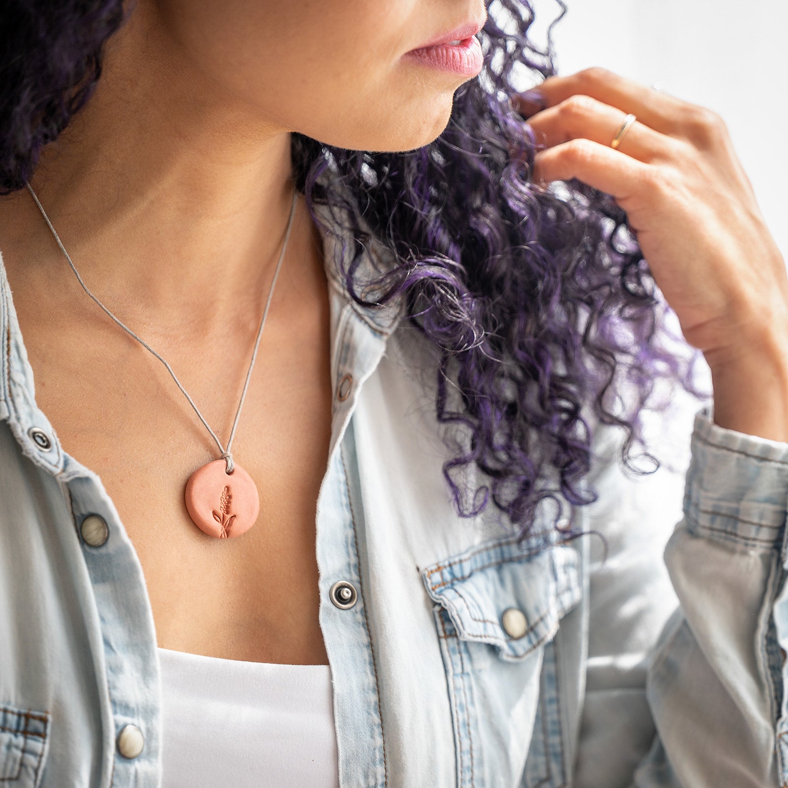 Wood Diffuser Necklace - Aromatherapy Pendant – The Hippie Homesteader